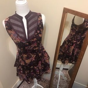 Free People Size 4 Women’s Dress Lace and Buttons